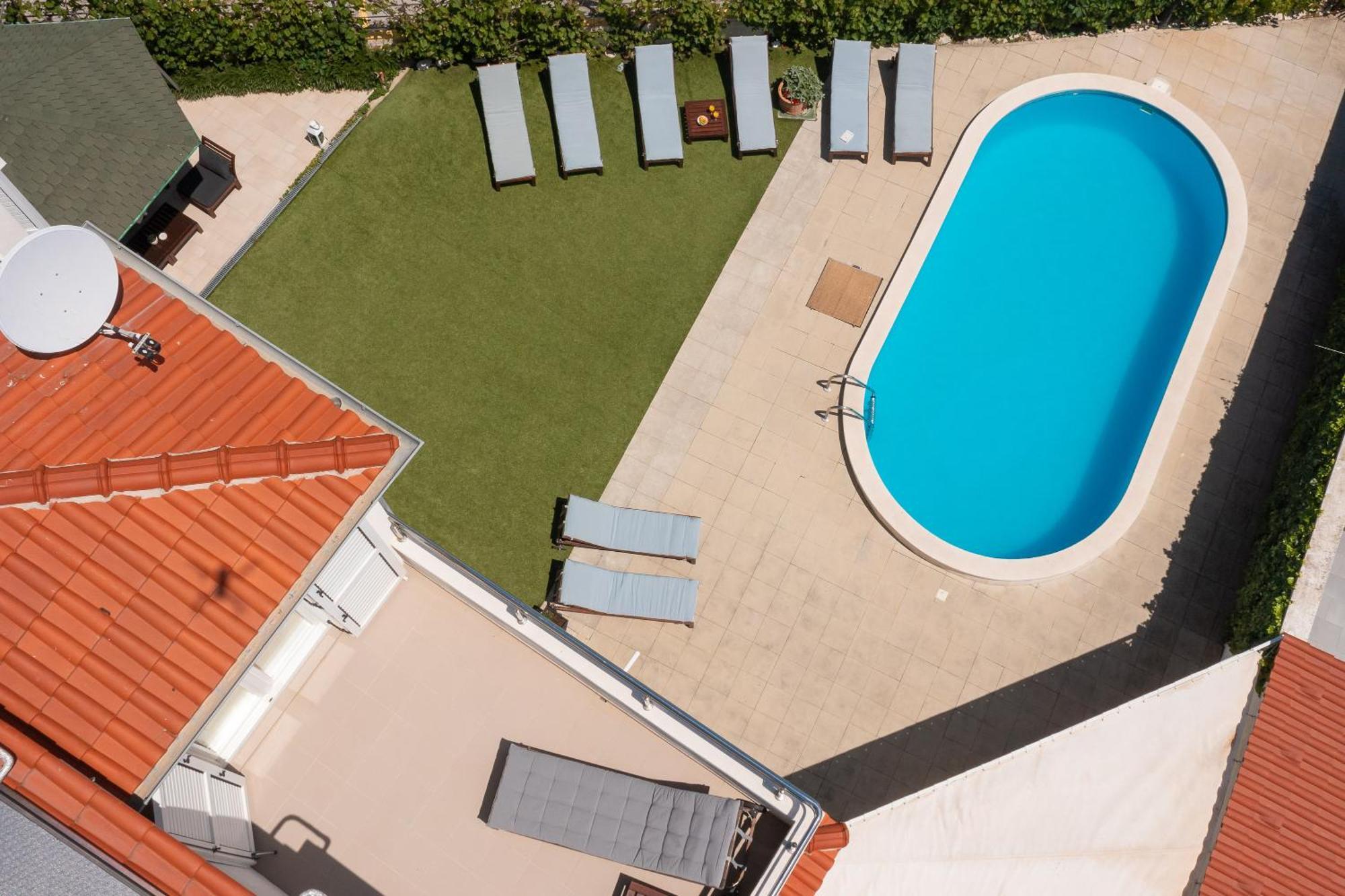 Sea View Apartments Tihi II Vodice Eksteriør bilde