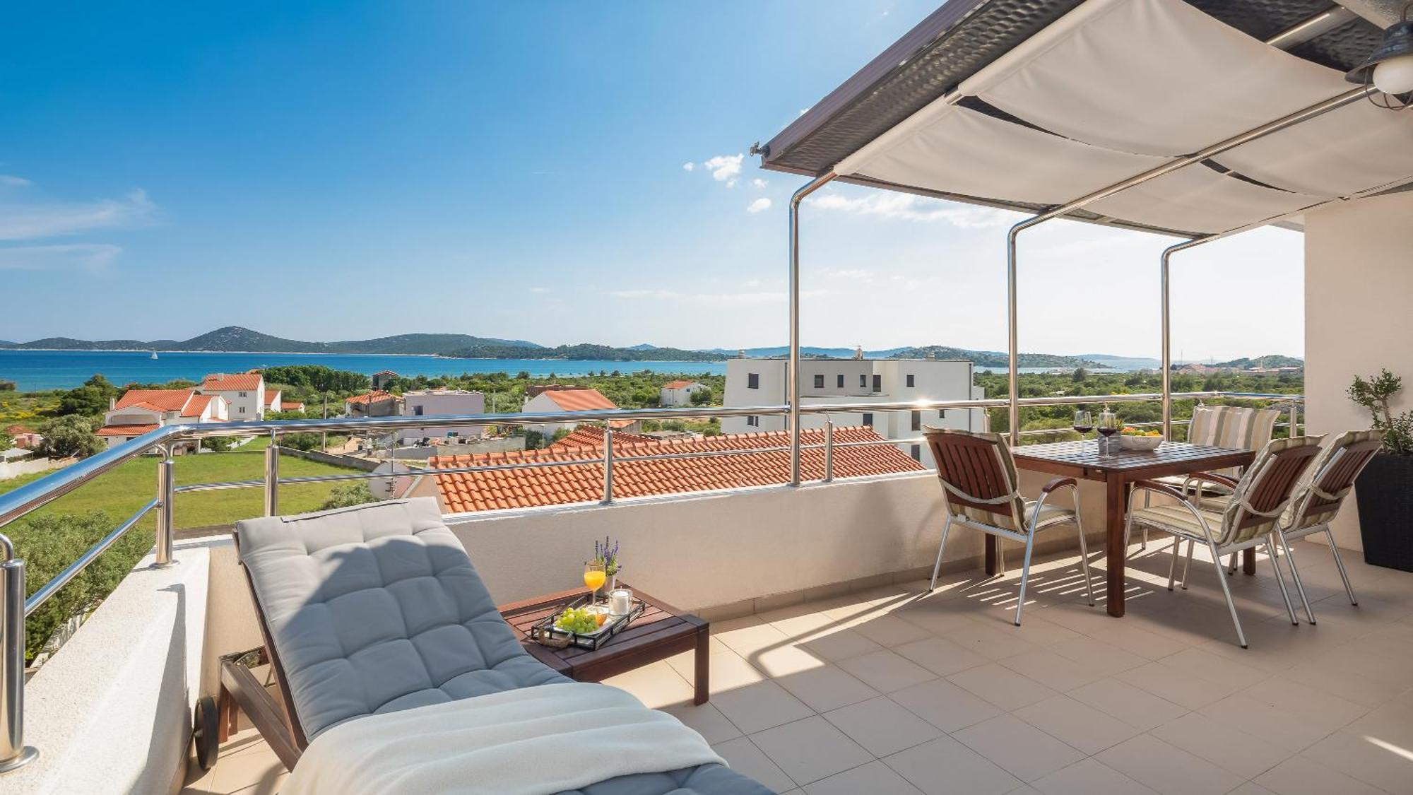 Sea View Apartments Tihi II Vodice Eksteriør bilde