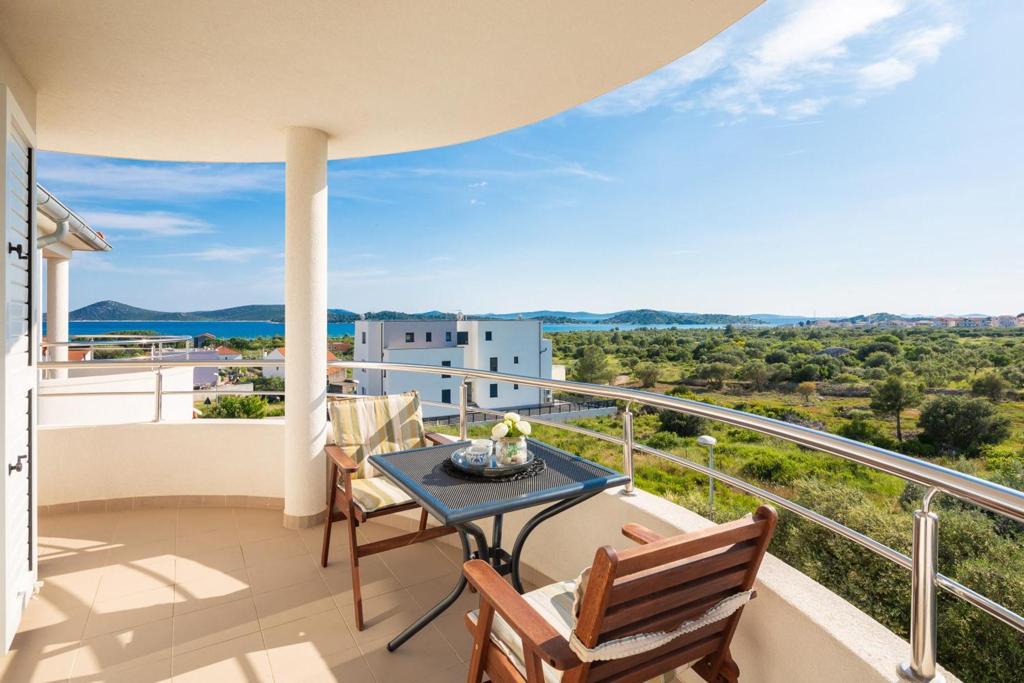 Sea View Apartments Tihi II Vodice Eksteriør bilde